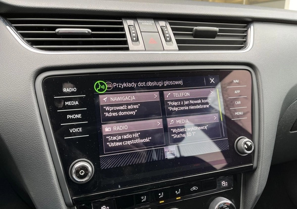 Skoda Octavia cena 59900 przebieg: 111697, rok produkcji 2018 z Miastko małe 326